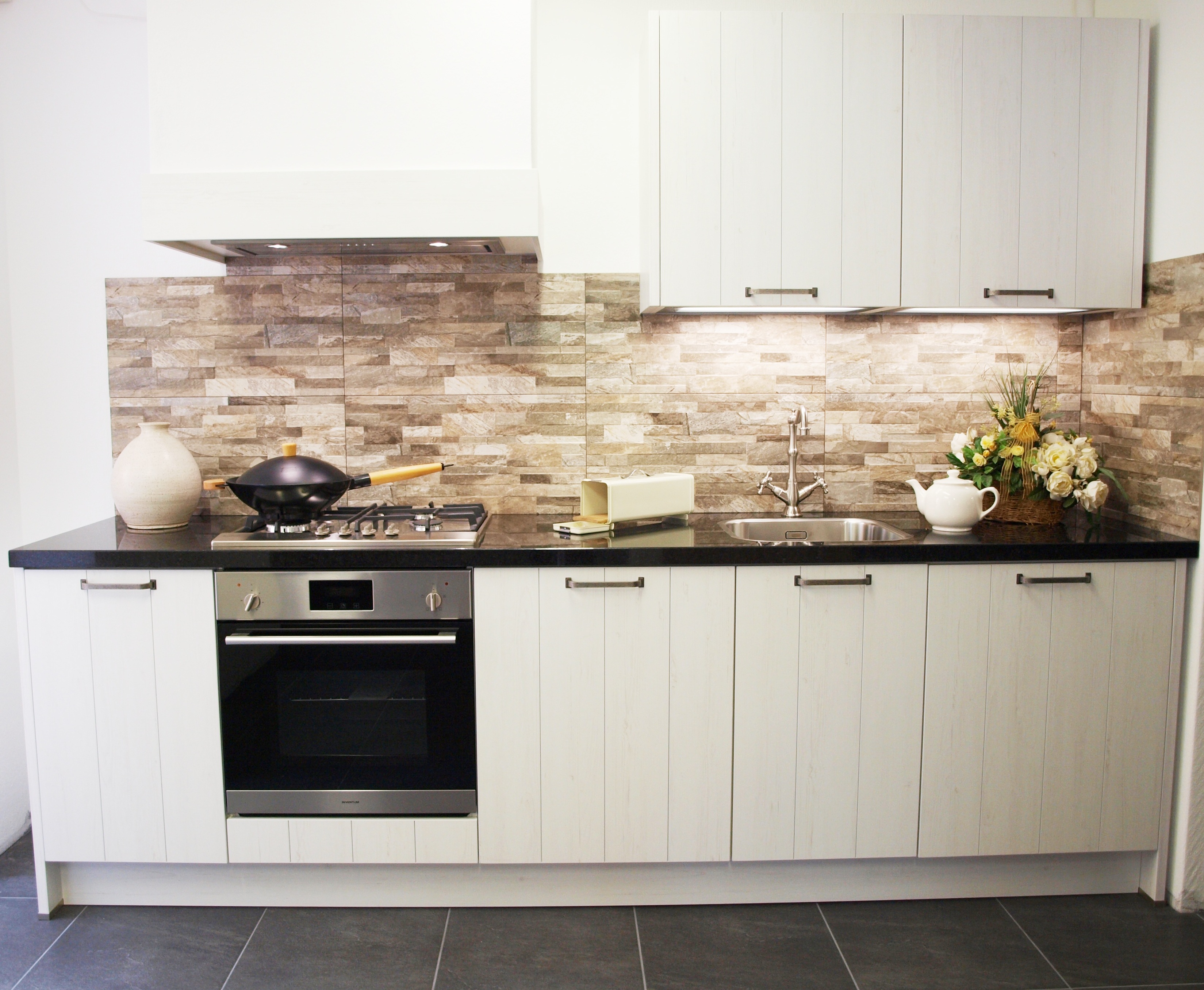 Modern landelijke keuken